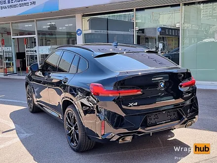 BMW X4 오토벨벳 리페어 블랙 전체랩핑 / 고광도 블랙을 갖고 싶다면 - 랩허브 / 일산랩핑, 파주, 고양 자동차 랩핑시공 전문 / 고양,일산,김포