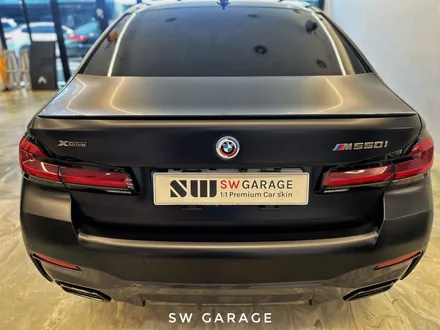 BMW M550i 전체랩핑 시공은 sw개러지_일산 랩핑추천 / 고양,일산,김포