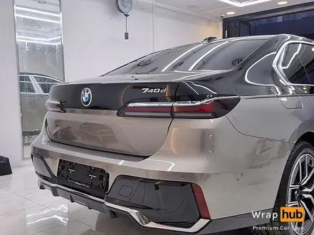 BMW 740d 듀오톤 랩핑 / 옥사이드 그레이에 리페어 블랙으로 투톤랩핑 - 랩허브 / 일산, 파주, 고양 자동차랩핑 전문 / 고양,일산,김포