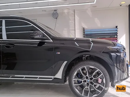 BMW X7 오토벨벳 리페어 블랙 전체랩핑 - 랩허브 / 일산, 파주, 고양 수입차랩핑 전문시공 / 고양,일산,김포