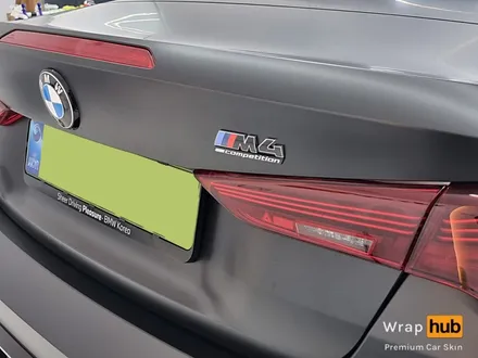 BMW M4 컨버터블, 오토벨벳 사틴블랙 랩핑으로 색다른 느낌! - 랩허브 / 일산, 파주, 고양 수입차 랩핑전문 / 고양,일산,김포