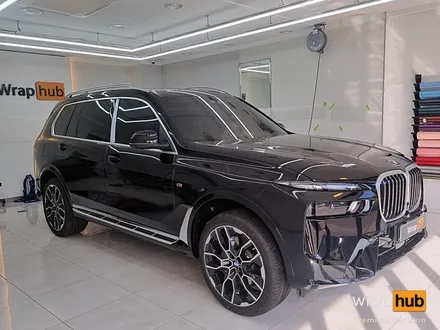 BMW X7 오토벨벳 리페어 블랙 전체랩핑 - 랩허브 / 일산, 파주, 고양 수입차랩핑 전문시공 / 고양,일산,김포