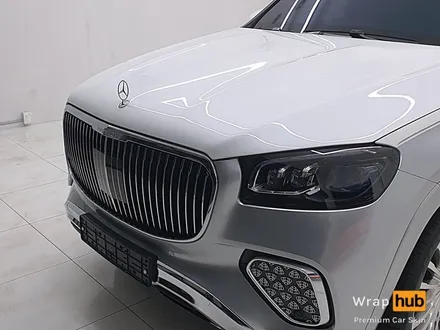 마이바흐 GLS 오토벨벳 고광도 글로스 메탈릭 실버 \'듀오톤 랩핑\' - 오토컷 / 일산랩핑, 파주랩핑, 고양랩핑 / 고양,일산,김포