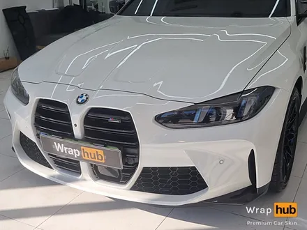 BMW M4 컨버터블, 오토벨벳 사틴블랙 랩핑으로 색다른 느낌! - 랩허브 / 일산, 파주, 고양 수입차 랩핑전문 / 고양,일산,김포