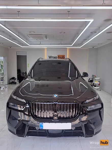 BMW X7 크롬죽이기 / 리페어 블랙 - 랩허브 / 일산 자동차 랩핑, 파주, 고양 랩핑시공 전문 / 고양,일산,김포