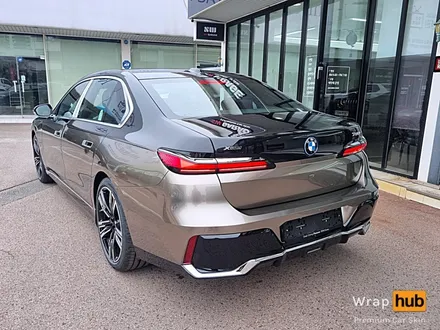 BMW 750e 오토벨벳 리퀴드 브론즈 메탈릭 듀오톤 랩핑 - 랩허브 / 투톤랩핑 / 일산랩핑, 고양, 파주 자동차랩핑 시공 전문 / 고양,일산,김포