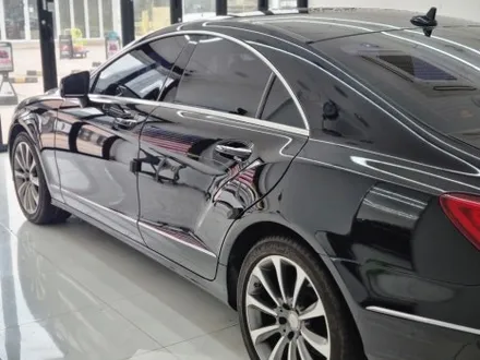 벤츠 CLS 250d 중고차 출고 후 선택한 \'글리터 스타 핑크\' 전체 랩핑 / 고양,일산,김포