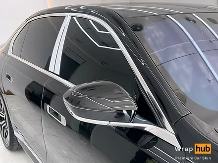 더 완벽한 블랙! BMW 7시리즈 (740d)크롬딜리트 시공 - 랩허브 / 일산, 파주, 고양 수입차 랩핑 전문 / 고양,일산,김포