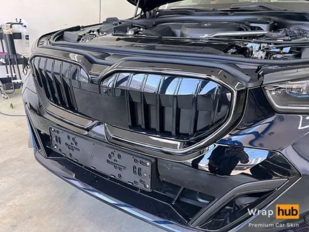 BMW 520i 프론트 그릴 부분랩핑/크롬지우기 - 랩허브 / 일산랩핑, 파주랩핑, 고양랩핑 / 고양,일산,김포