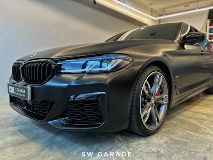 BMW M550i 전체랩핑 시공은 sw개러지_일산 랩핑추천 / 고양,일산,김포