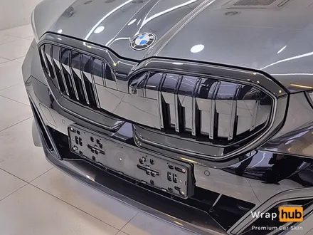 BMW 520i 프론트 그릴 \'블랙 랩핑\' / 크롬지우기 - 랩허브 / 일산 랩핑 전문, 파주, 고양 랩핑PPF / 고양,일산,김포