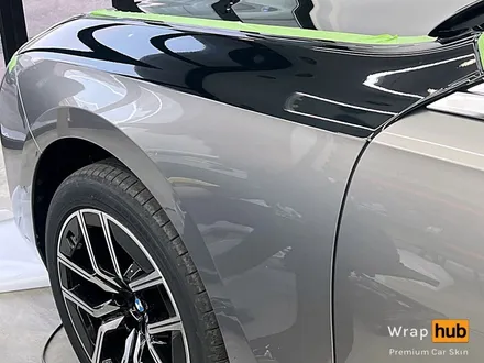 BMW 740d 듀오톤 랩핑 / 옥사이드 그레이에 리페어 블랙으로 투톤랩핑 - 랩허브 / 일산, 파주, 고양 자동차랩핑 전문 / 고양,일산,김포