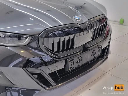 BMW 520i 프론트 그릴 \'블랙 랩핑\' / 크롬지우기 - 랩허브 / 일산 랩핑 전문, 파주, 고양 랩핑PPF / 고양,일산,김포