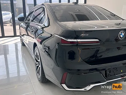 더 완벽한 블랙! BMW 7시리즈 (740d)크롬딜리트 시공 - 랩허브 / 일산, 파주, 고양 수입차 랩핑 전문 / 고양,일산,김포