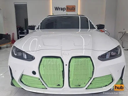 BMW M4 컨버터블, 오토벨벳 사틴블랙 랩핑으로 색다른 느낌! - 랩허브 / 일산, 파주, 고양 수입차 랩핑전문 / 고양,일산,김포