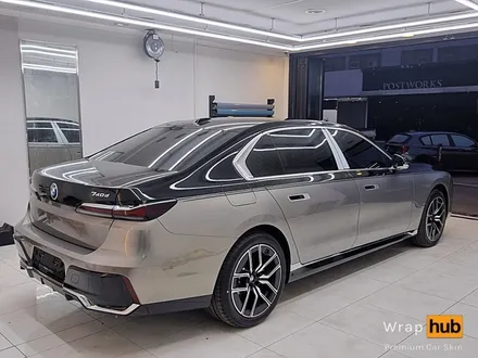 BMW 7시리즈를 더욱 특별하게 만드는 \'옥사이드 그레이\' \'듀오톤 랩핑\' - 랩허브 / 일산랩핑, 파주랩핑, 고양랩핑 / 고양,일산,김포