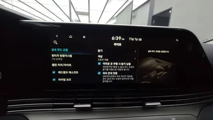 더뉴 그랜저ig 순정엠비언트 순정시공 / 강서구 대저1동