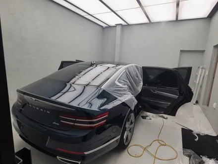 제네시스 올뉴 G80 신차패키지 존슨필름XR PPF 순정옵션 원스톱으로 진행해드렸네요 / 강서구 대저1동