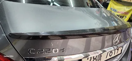 벤츠 C220d 안드로이드 교체