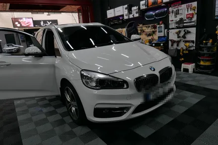 bmw 액티브투어러 nbt 12.3안드로이드 모니터 장착 / 수원, 광교, 동탄