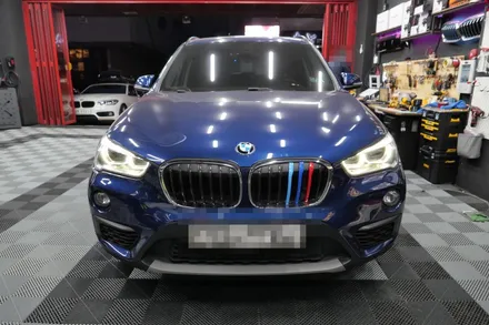 BMW X1 4채널 블랙박스 + 셀뱅크 B200 보조배터리 장착 / 수원, 광교, 동탄