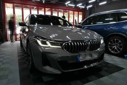 BMW G32 / 6GT  - BC버튼수리, 아이나비 QXD8000+보조배터리 장착 / 수원, 광교, 동탄