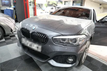 BMW 118D쉐도우 - 순정8.8터치모니터 + 애플카플레이 풀스크린 활성화 / 수원, 광교, 동탄