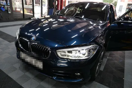 BMW 118D 도어로고라이트 / 열선핸들장착(컬럼+스위치) / 피에조부저 / 수원, 광교, 동탄