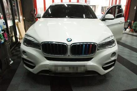 에스튠(아이나비 수원광교점) - BMW X6__ 아이나비 QXD1 블랙박스 교체 / 수원, 광교, 동탄