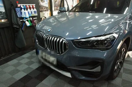 수원 에스튠 - BMW X1 __ 포칼 IS100KL 도어, 센터스피커 교체 / 하만카돈 트위터커버 장착 / 수원, 광교, 동탄