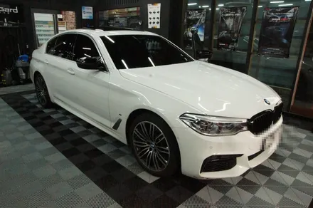 에스튠 - BMW G30__레인보우i90 썬팅 재시공 / 수원, 광교, 동탄