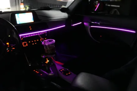 BMW 118D - RGB 비노출 엠비언트 전체 시공 / 수원, 광교, 동탄