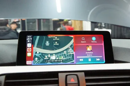 수원 에스튠 - BMW F32 / 420D__ 순정카플레이 활성화 + 내비업글 + 코딩 / 수원, 광교, 동탄