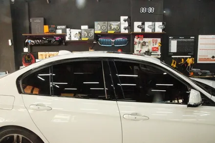 수원 에스튠 - BMW 320D__5AS / 컬럼교체 / 기어봉LED / 도어테이핑(찌그덕잡소리) / 경기 수원 영통