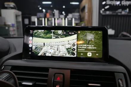 BMW F20 매치스피커 교체,  안드로이드 오토 모니터 교체 / 수원, 광교, 동탄