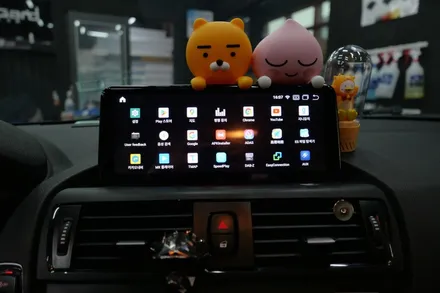 BMW 포칼 IS100KL 스피커 교체, 안드로이드 모니터 장착 / 수원, 광교, 동탄