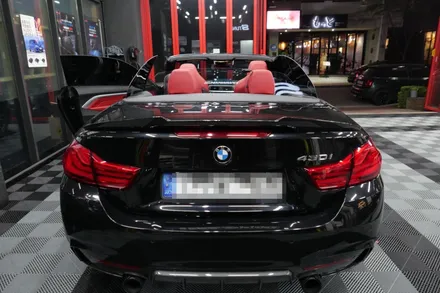 BMW 4컨버터블 - 썬팅 재시공, 아이나비 z9000블랙박스 장착 / 수원, 광교, 동탄