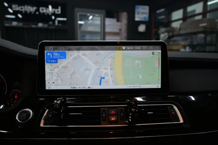BMW 엠비언트 광량칩 교체 / 12.3 안드로이드 모니터 장착 / 수원, 광교, 동탄