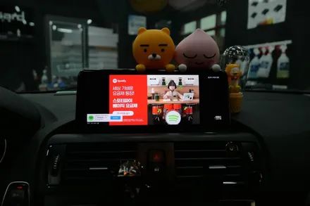 BMW 포칼 IS100KL 스피커 교체, 안드로이드 모니터 장착 / 수원, 광교, 동탄