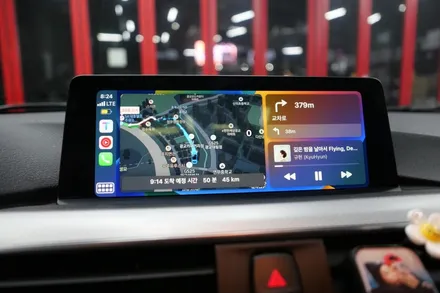 BMW 3투어링 - 솔라가드 프리미엄 퀀텀 전면, 측면 재시공, 8.8터치+ ID6 헤드유닛 장착 / 수원, 광교, 동탄