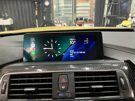 에스튠(아이나비 수원광교점) - BMW M4컨버 __ 아이나비QXD1플러스 + 케어셀12A / 카플레이 활성화 / 경기 수원 영통