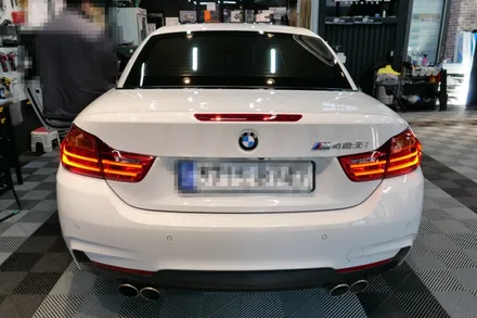 BMW F33 비노출 엠비언트 /  도어로고라이트 / 수원, 광교, 동탄