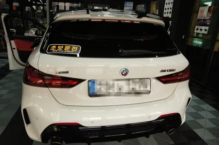 BMW 135i - 천장방음( 썬루프 잡소리, 천장잡소리) / 수원, 광교, 동탄