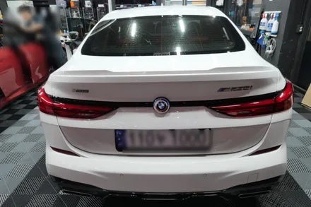 BMW 235i 룸미러형 블랙박스 파인뷰lx5파워 장착 / 수원, 광교, 동탄
