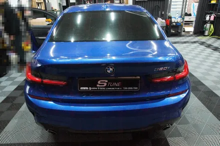 수원 에스튠 - BMW G20 / 320i __ 룸미러형 블랙박스 파인뷰LX5 파워 장착 / 수원, 광교, 동탄