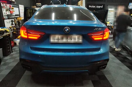 에스튠 - BMW X6__ 안드로이드 올인원 장착 / 수원, 광교, 동탄