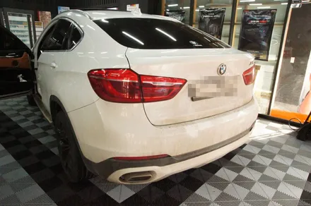 에스튠(아이나비 수원광교점) - BMW X6__ 아이나비 QXD1 블랙박스 교체 / 수원, 광교, 동탄