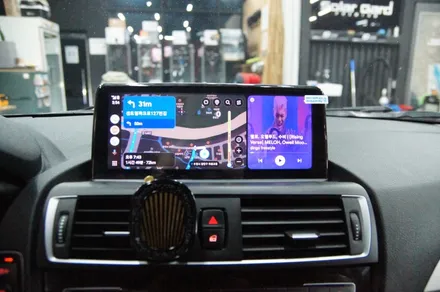 수원 에스튠 -BMW F20 포칼 스피커 교체 / 신형키복사 / 하이패스 / 카플레이터치모니터(안드로이드오토) / 수원, 광교, 동탄