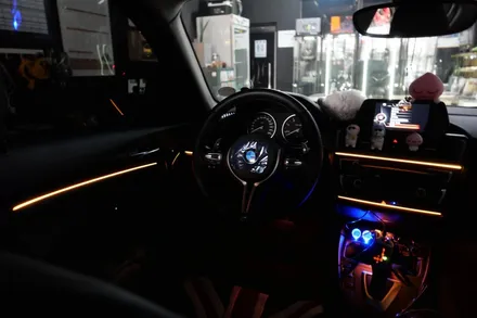 BMW 엠비언트 ,  BMW 핸들열선 시공 / 수원, 광교, 동탄