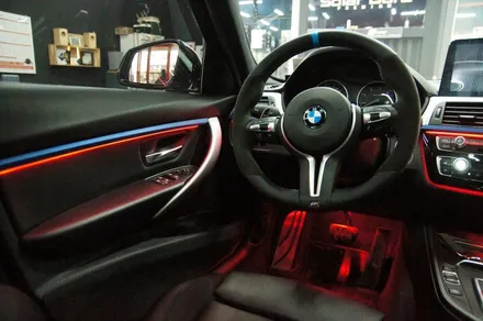 수원 에스튠 - BMW F30__RGB엠비언트 / 안드로이드 올인원장착 / 수원, 광교, 동탄